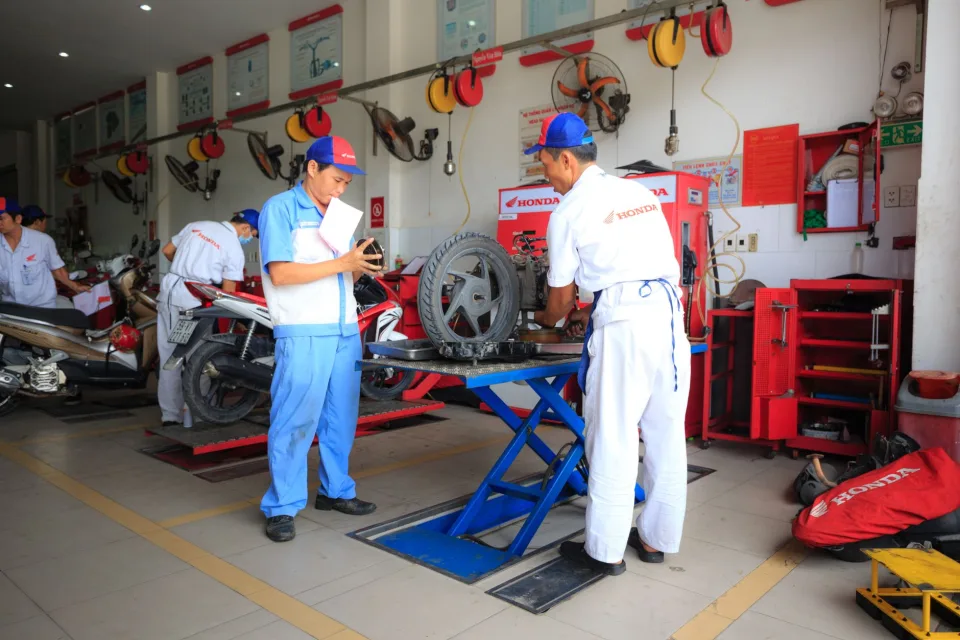 Dịch vụ sửa xe